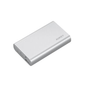 Aukey 10050mAh Power Bank with Micro USB Cable Silver Aukey 10050mAh Power Bank with Micro USB Cable Silver